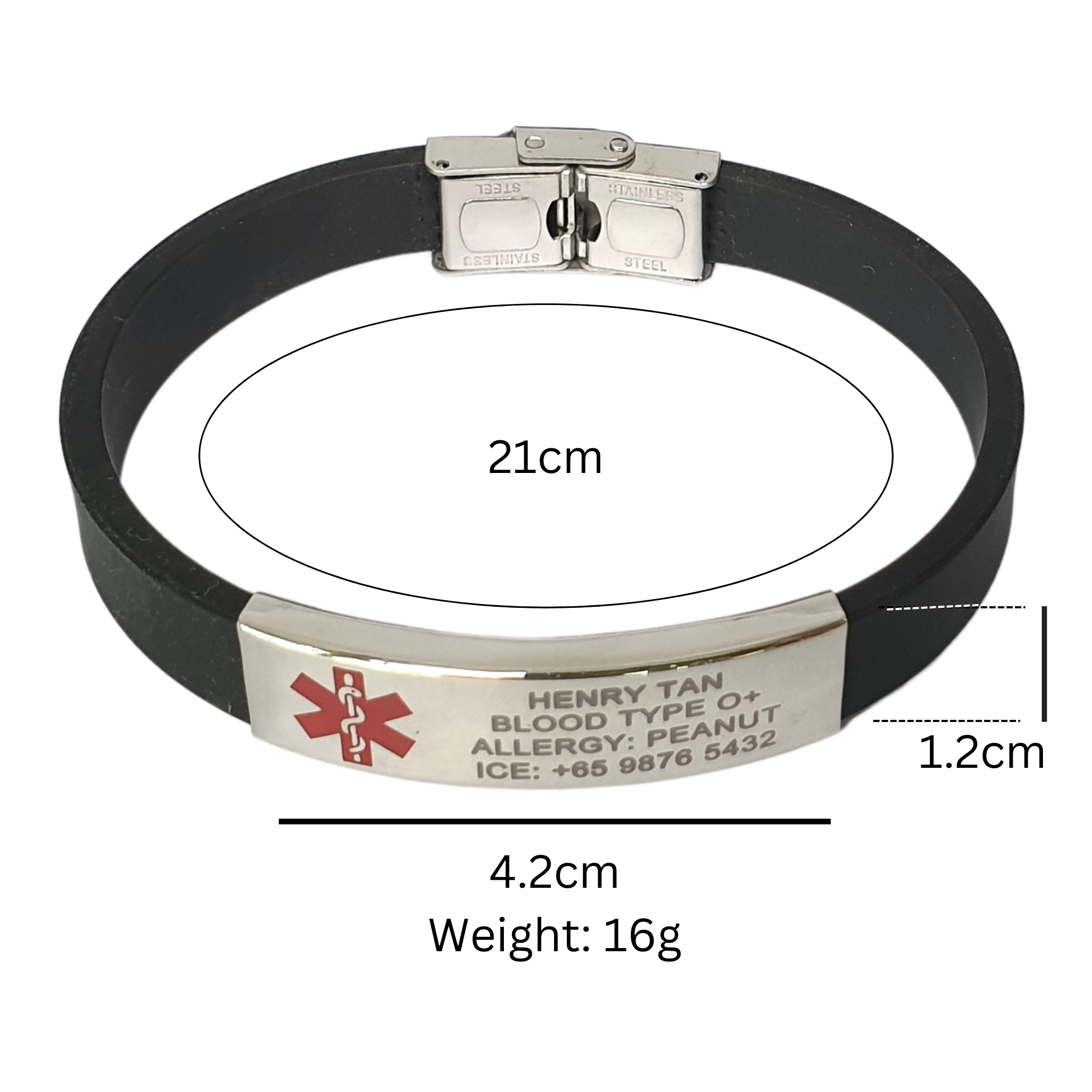 G6pd medical store alert bracelet