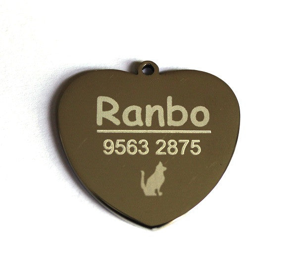 Heart Pet Tag