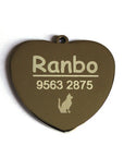 Heart Pet Tag