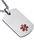 Health ID Pendant- Rectangle