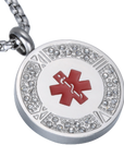 Health ID Pendant - Round